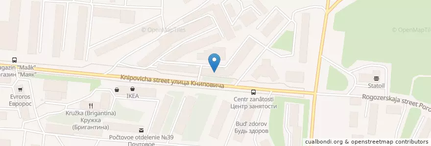 Mapa de ubicacion de ВДОАМ en ロシア, 北西連邦管区, Мурманская Область, Городской Округ Мурманск.
