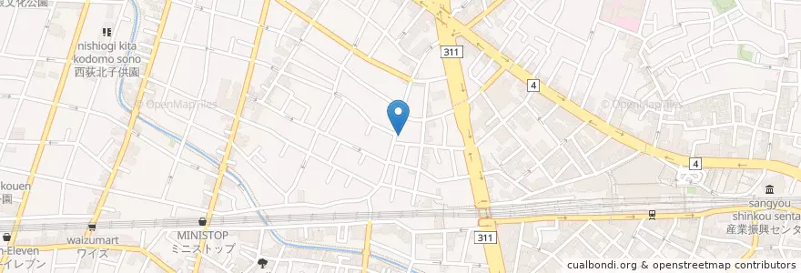 Mapa de ubicacion de ENEOS en Japon, Tokyo, 杉並区.