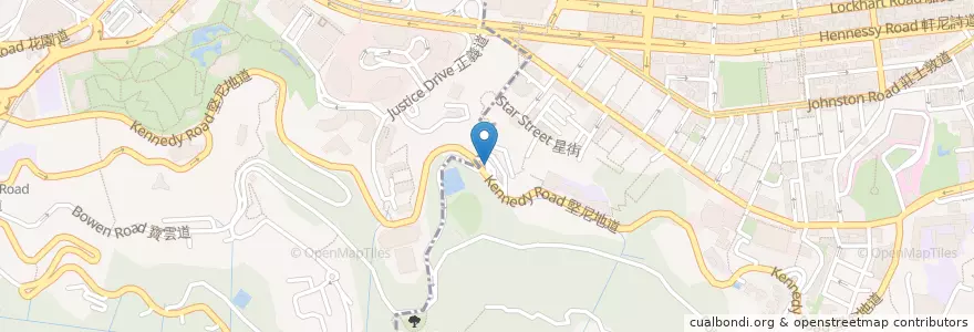Mapa de ubicacion de Sinopec en 중국, 광둥성, 홍콩, 홍콩섬, 신제, 灣仔區 Wan Chai District.