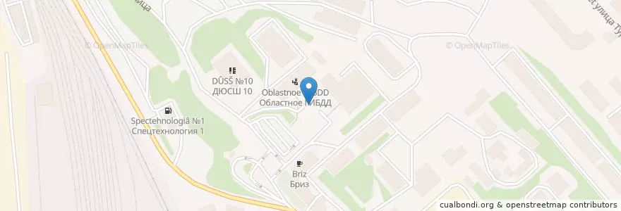 Mapa de ubicacion de для гибдд en روسيا, Северо-Западный Федеральный Округ, Мурманская Область, Городской Округ Мурманск.