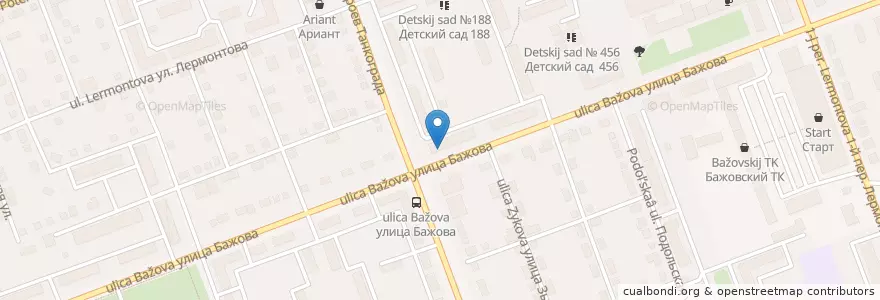Mapa de ubicacion de Живика en Rusia, Уральский Федеральный Округ, Óblast De Cheliábinsk, Челябинский Городской Округ.