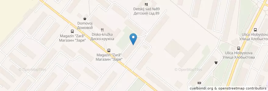 Mapa de ubicacion de Отдел врачей общей практики №1 en Russland, Föderationskreis Nordwest, Oblast Murmansk, Городской Округ Мурманск.