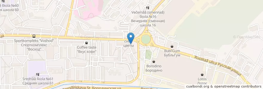 Mapa de ubicacion de Мона en روسيا, Дальневосточный Федеральный Округ, بريمورسكي كراي, Владивостокский Городской Округ.
