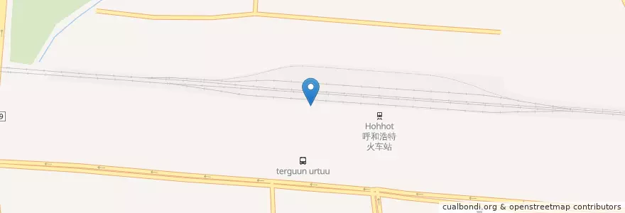 Mapa de ubicacion de 锡林路街道办 en 中国, 内蒙古自治区, Хөх 呼和浩特市, 新城区, 锡林路街道办.