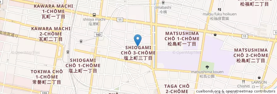 Mapa de ubicacion de 高松東社会保険事務所 en Japan, 香川県, 高松市.