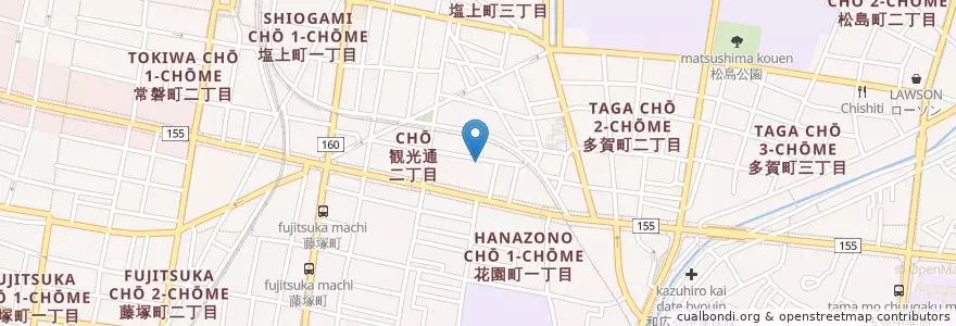 Mapa de ubicacion de 花園コミュニティーセンター en Japan, 香川県, 高松市.