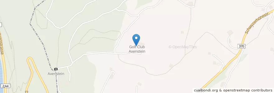 Mapa de ubicacion de Golfclub Axenstein en Zwitserland, Schwyz, Schwyz, Ingenbohl, Morschach.
