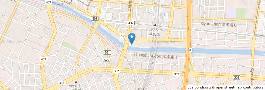 Mapa de ubicacion de 甘太郎 en Japonya, 東京都, 千代田区.