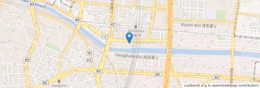 Mapa de ubicacion de スタジオ・ペンタゴン en 日本, 東京都, 千代田区.