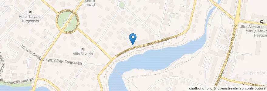 Mapa de ubicacion de ВТБ en 러시아, Северо-Западный Федеральный Округ, 칼리닌그라드 주, Городской Округ Калининград.
