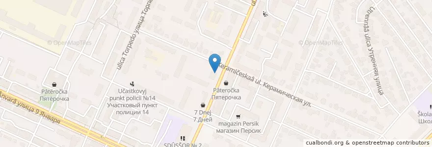 Mapa de ubicacion de Детская поликлиника №8 en Rusland, Centraal Federaal District, Oblast Voronezj, Городской Округ Воронеж.