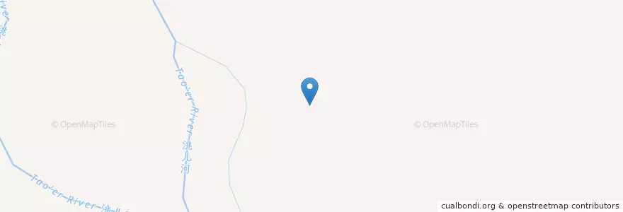 Mapa de ubicacion de 葛根庙镇 en 中国, 内蒙古自治区, 兴安盟, 乌兰浩特市 (Ulanhot), 葛根庙镇.