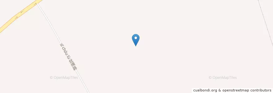 Mapa de ubicacion de 铁西办 en 中国, 内モンゴル自治区, ヒンガン盟, 乌兰浩特市 (Ulanhot), 铁西办.