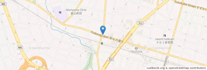 Mapa de ubicacion de セイジョー en 日本, 東京都, 世田谷区.