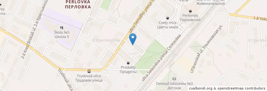 Mapa de ubicacion de Детская поликлиника №5 en 俄罗斯/俄羅斯, Центральный Федеральный Округ, 莫斯科州, Городской Округ Мытищи.