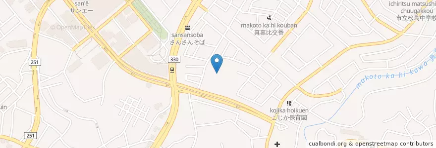 Mapa de ubicacion de 市立真嘉比小学校 en Япония, Окинава, Наха.