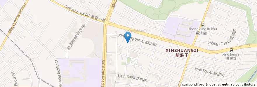 Mapa de ubicacion de 太陽宮 en 臺灣, 高雄市, 左營區.