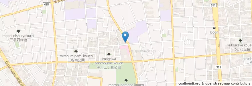 Mapa de ubicacion de 今川調剤薬局 エスコート店 en Japan, Tokio, 杉並区.