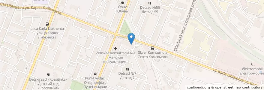 Mapa de ubicacion de Фараон en Russia, Distretto Federale Centrale, Калужская Область, Городской Округ Калуга.