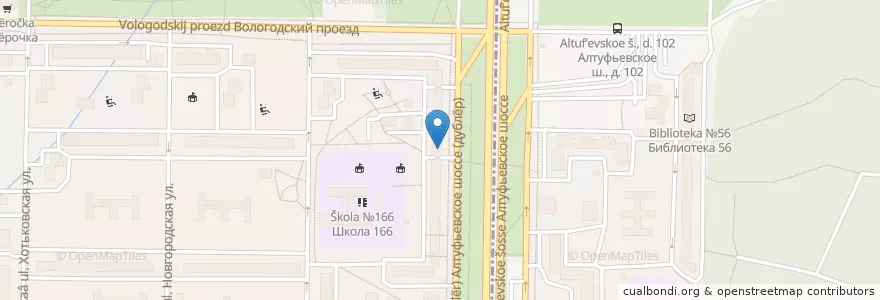 Mapa de ubicacion de Ветеринарная аптека en Russia, Distretto Federale Centrale, Москва, Северо-Восточный Административный Округ, Район Лианозово.
