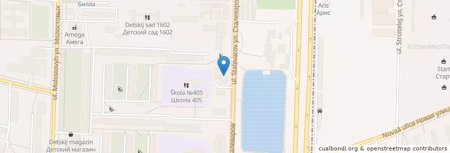 Mapa de ubicacion de Библиотека им. Блока en Russia, Central Federal District, Moscow, Eastern Administrative Okrug, Ivanovskoye District.