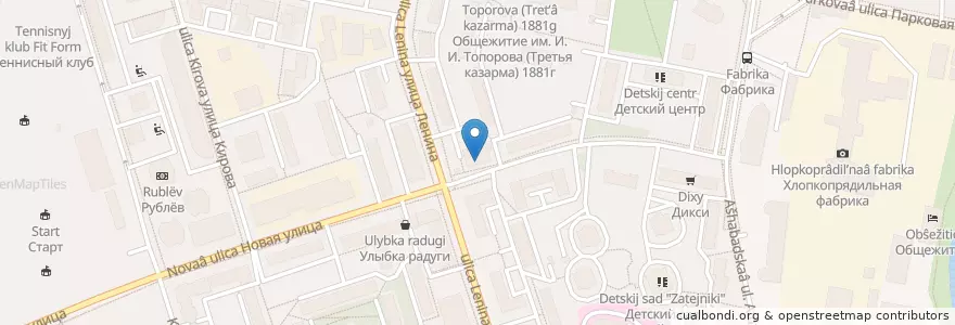 Mapa de ubicacion de Горздрав en Россия, Центральный Федеральный Округ, Московская Область, Городской Округ Реутов.
