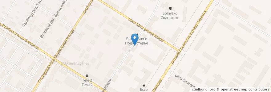 Mapa de ubicacion de Шуры Муры en Rússia, Distrito Federal Central, Тульская Область, Городской Округ Тула.