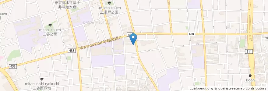Mapa de ubicacion de 今川医院 en Japan, Tokio, 杉並区.