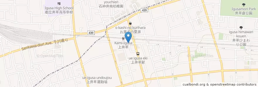 Mapa de ubicacion de らあめん花月 en Japão, Tóquio, 練馬区.