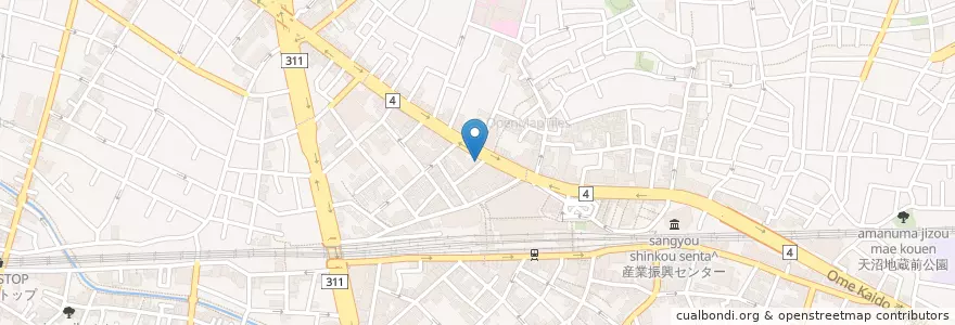 Mapa de ubicacion de ジョナサン en Japonya, 東京都, 杉並区.