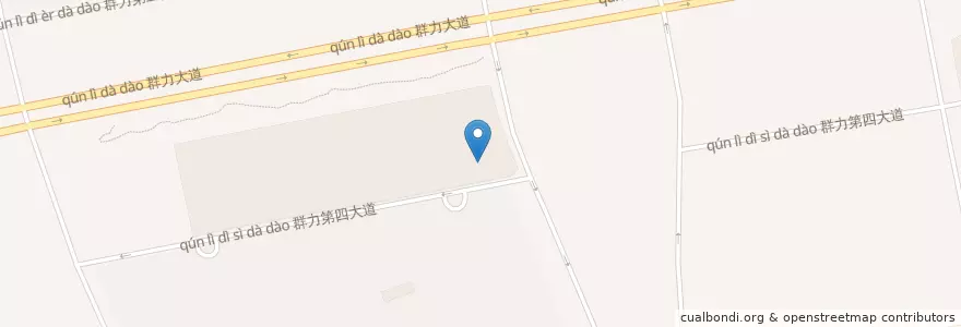 Mapa de ubicacion de 工农街道 en 中国, 黑龙江省, 道里区, 工农街道.