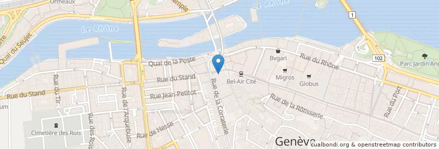Mapa de ubicacion de Gilles Desplanches en Schweiz, Genf, Genf, Genf.