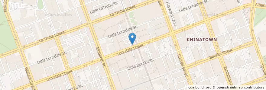 Mapa de ubicacion de Tokui Sushi en Австралия, Виктория, City Of Melbourne.