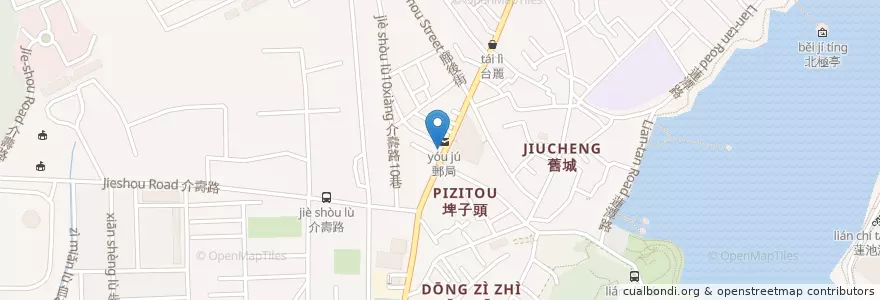Mapa de ubicacion de 左營農會 en Taiwán, Kaohsiung, 左營區.