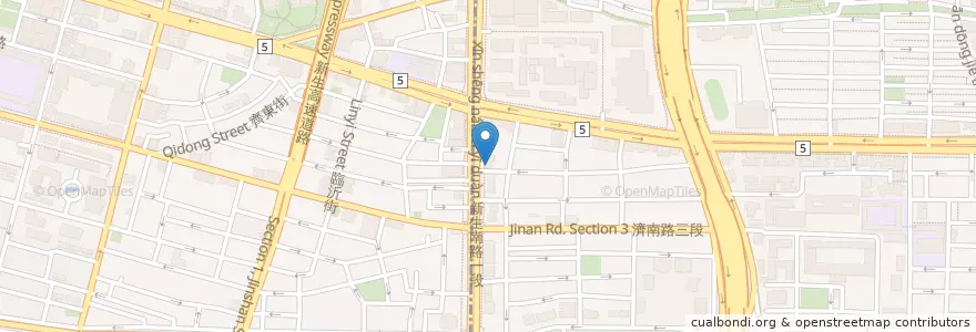 Mapa de ubicacion de 潘國揮牙醫 en Tayvan, 新北市, Taipei, 大安區.