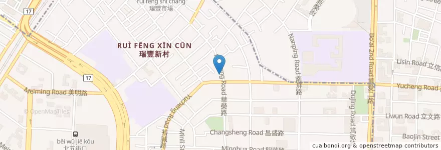 Mapa de ubicacion de 新高橋藥局 en 台湾, 高雄市.