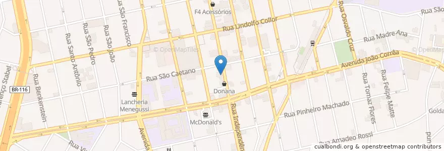 Mapa de ubicacion de Satolep Café Pub en Brasile, Regione Sud, Rio Grande Do Sul, Regione Metropolitana Di Porto Alegre, Região Geográfica Intermediária De Porto Alegre, Região Geográfica Imediata De Novo Hamburgo - São Leopoldo, São Leopoldo.