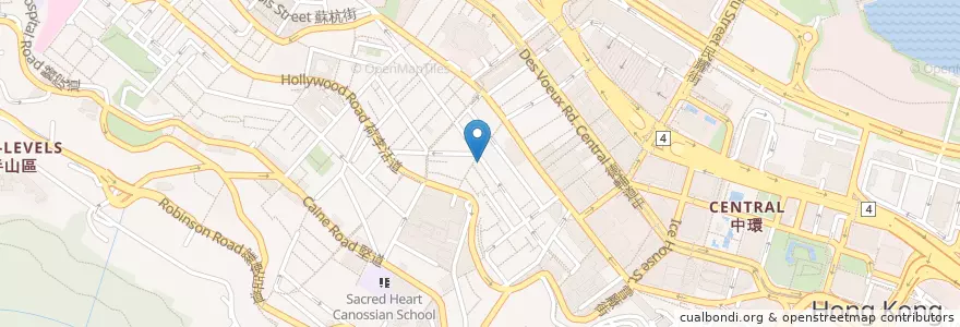 Mapa de ubicacion de 大官廳 Tycoon Tann en Китай, Гуандун, Гонконг, Гонконг, Новые Территории, 中西區 Central And Western District.