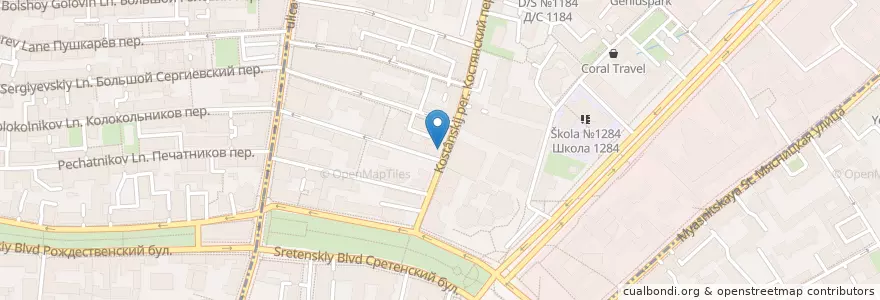 Mapa de ubicacion de Bobby Dazzler en Rusland, Centraal Federaal District, Moskou, Центральный Административный Округ, Красносельский Район.