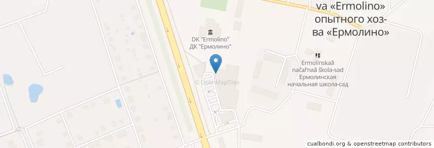 Mapa de ubicacion de Шале en روسيا, Центральный Федеральный Округ, محافظة موسكو, Дмитровский Городской Округ.