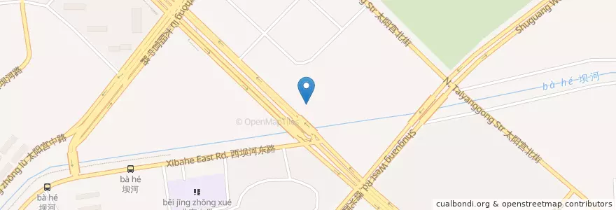 Mapa de ubicacion de 瑞鲨口腔 ReShark Dental en China, Beijing, Hebei, 朝阳区 / Chaoyang.