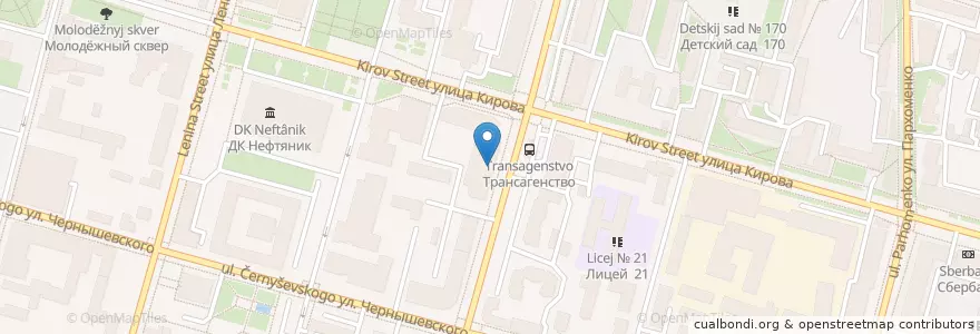 Mapa de ubicacion de Фармленд en روسيا, Приволжский Федеральный Округ, باشقورستان, Городской Округ Уфа.