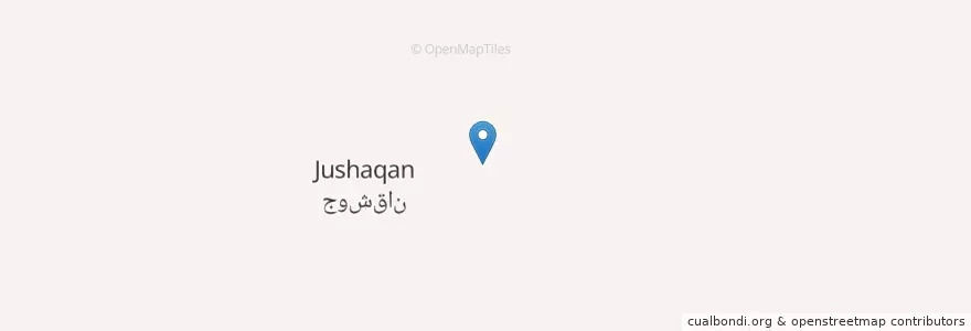 Mapa de ubicacion de دشت بیضا en 이란, استان فارس, شهرستان آباده, بخش مرکزی, دهستان سورمق, دشت بیضا.