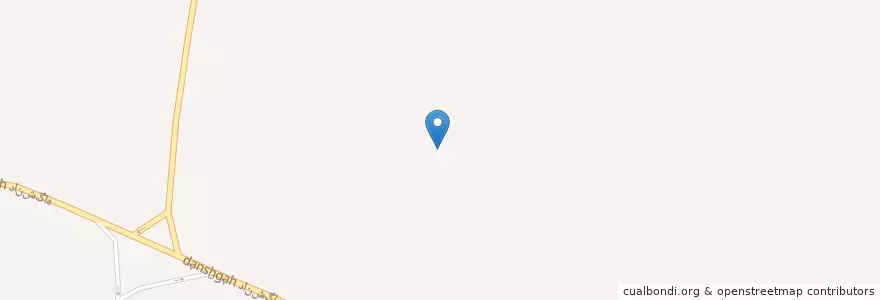 Mapa de ubicacion de قوزی‌آباد en Irão, استان فارس, شهرستان آباده, بخش مرکزی, دهستان بیدک, قوزی‌آباد.