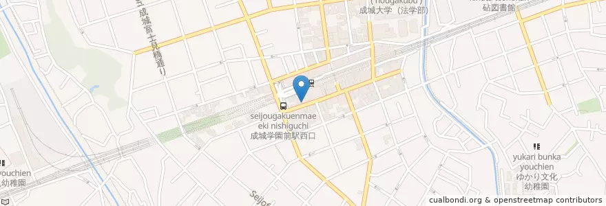 Mapa de ubicacion de メイセイ薬局 en Japan, 東京都, 世田谷区.