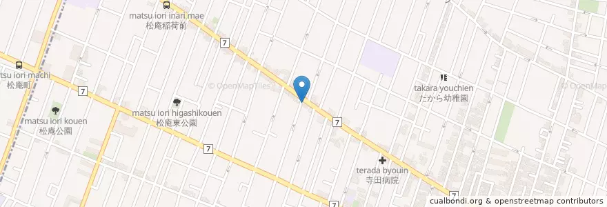 Mapa de ubicacion de ひととき保育宮前 en Giappone, Tokyo, 杉並区.