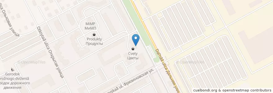 Mapa de ubicacion de Аптека "Антей" en Russie, District Fédéral Du Nord-Ouest, Oblast De Vologda, Вологодский Район, Городской Округ Вологда.