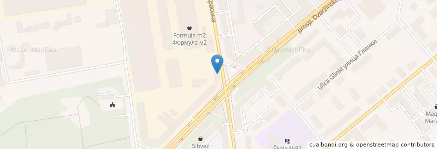 Mapa de ubicacion de Банкомат Номос-Банк en Rusia, Сибирский Федеральный Округ, Wilayah Novosibirsk, Городской Округ Новосибирск.