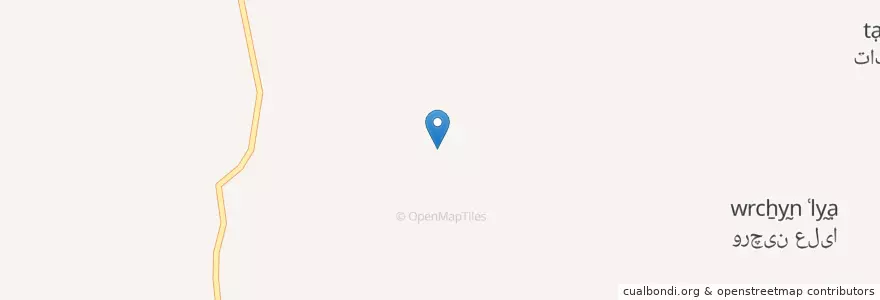 Mapa de ubicacion de بخش چهاردانگه en ایران, استان آذربایجان شرقی, شهرستان هوراند, بخش چهاردانگه, چهاردانگه.