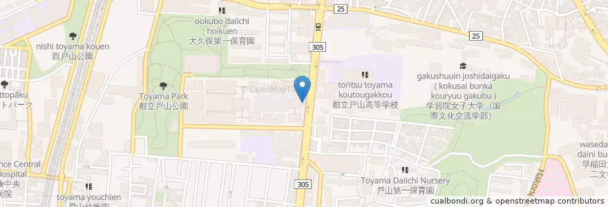 Mapa de ubicacion de タリーズコーヒー en Giappone, Tokyo, Shinjuku.